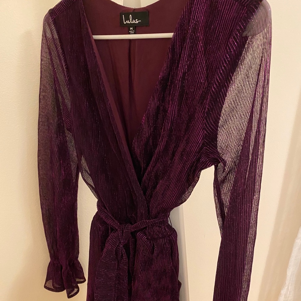 Lulus Short Purple Romper